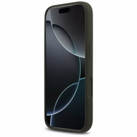 Guess Silikona lielais 4G uzraksts apvalks iPhone 17 Pro - zaļš