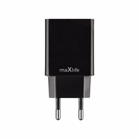 Maxlife MXTC-12 lādētājs 1x USB-A 4,8A melns