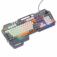 Wire tastatūra QWERTY Hoco Gaming DI98 melns