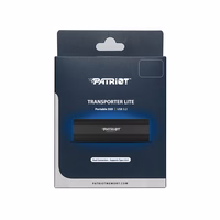 Patriot Memory Transporter Lite 1 TB USB Type-C 3.2 Gen 2 (3.1 Gen 2) (PTPL1TBPECB) Black