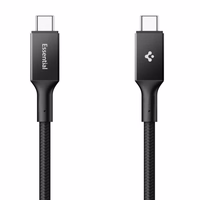 Spigen EB10010CC 100W 100 cm kabelis - Melns