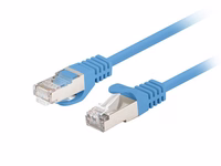 PATCHCORD KAT.5E UTP 3M zils FLUKE PASSED LANBERG 10-PACK