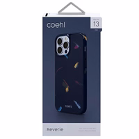 Uniq Coehl Reverie viedtālruņa apvalks iPhone 13 Pro / iPhone 13 - zila