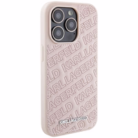 KARL LAGERFELD KLHCP15LPQKPMP IPHONE 15 PRO 6.1 "ROZĀ/ROZĀ MACIŅŠ QUILTED K PATTERN
