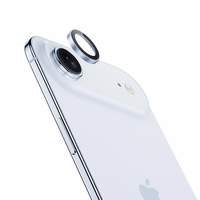 Benks rūdīts stikls Glass Warrior Lens Protector kamerai iPhone 17 Air (1 lēca) gaiši zils
