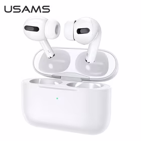 USAMS Austiņas Bluetooth 5.0 TWS Emall Series bezvadu balts BHUYM01 (US-YM001)