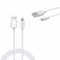 Savio Cl-193 USB cable USB 2.0 2 m USB A USB C/Lightning balts