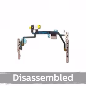 Flex Kabelis Saderīgs ar Apple iPhone 8 on / off / volume control / microphone / Flash 100% Original (used)