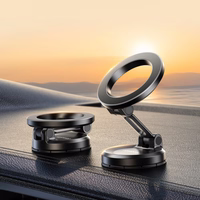 Automašīnas turētājs Joyroom "JR-ZS505" melns (magnētisks / lipīgs paliktnis)