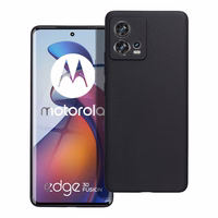 Matētais viedtālruņa apvalks MOTOROLA EDGE 30 Fusion - melns (m)