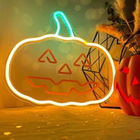 Neon PLEXI LED PUMPKIN WITH STEM oranžs zaļš NNE13 Neolia