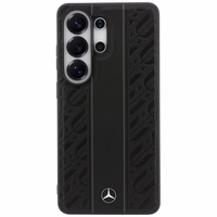 Mercedes Laurel Leaves Vertical Stripes MagSafe Maciņš for Samsung Galaxy S26 Ultra - melns