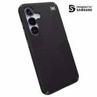 Speck Presidio2 Grip Magnet - Samsung Galaxy S25 / 24 MagSafe maciņš (melns/Slate pelēks/balts)