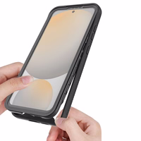 Tech-Protect Defense Magnētiskais Viedtālruņa apvalks Samsung Galaxy S25 - Melns