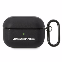 AMG ādas liels logotips apvalks AirPods Pro - melns