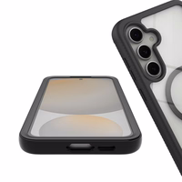 Tech-Protect Defense Magnētiskais Viedtālruņa apvalks Samsung Galaxy S25 - Melns