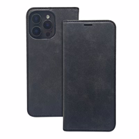 Viedais Suede maciņš for iPhone 16e / 17e melns