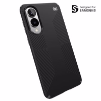 Speck Presidio2 Grip Magnet - Samsung Galaxy S25 Edge MagSafe maciņš (melns/Slate pelēks/balts)