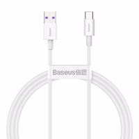 Baseus kabelis Superior USB - USB-C 1,0 m balts 66W