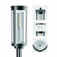 Forever Light Solar LED Lampa SUNARI FLS-97 CLASSIC Post 3000K 500mAh li-ion