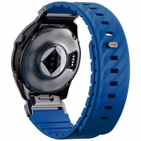 UNIQ Fluo x Smart-Fit siksniņa Garmin 22mm niebieski