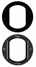 Samsung S918 S23 Ultra lens priekš camera Melns (lens Tele 10x) 1pcs (service pack)