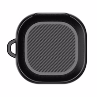 Tech-Protect Rough Carbon viedtālruņa apvalks Samsung Galaxy Buds FE / 2 Pro / 2 / Live / Pro - Melns