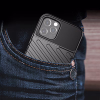 Thunder viedtālruņa apvalks Samsung Galaxy S23 FE melns