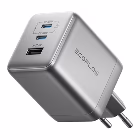 EcoFlow RAPID Pro 100W tīkla lādētājs, 2xUSB-C, 1xUSB-A, GaN
