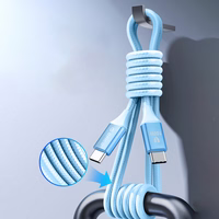 Orico CDX 100W 5A Power Delivery USB-C - USB-C kabelis 1m - zils