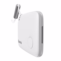 Baseus Inteliģenta T2 virves tipa anti-zaudēšanas ierīce balta