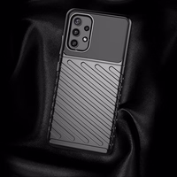 Thunder Case elastīgs izturīgs izturīgs apvalks TPU viedtālruņa apvalks Samsung Galaxy A72 4G zaļš