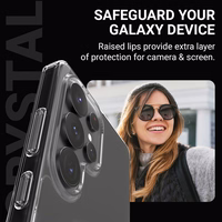 Crong Crystal Shield Cover - Samsung Galaxy S25 maciņš (caurspīdīgs)