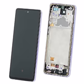 LCD screen Samsung A725/A726 A72 4G/5G ar touch screen ar frame Violets original (service pack)