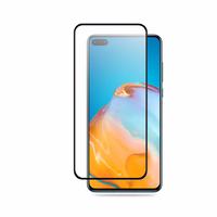 Crong 3D Armor Glass – 9H rūdīts stikls the entire Huawei P40 screen + installation frame