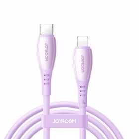 Joyroom S-A59 Vibrant Series 30W USB-C - Lightning kabelis 1.2m - violets
