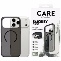CARE by PanzerGlass Flagship Urban Explorer viedtālruņa apvalks ar melnu MagSafe iPhone 17 Pro Max - melns