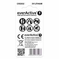 Lithium batteries everActive CR2032 - blister 2 pcs