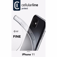 Cellularline Fine - maciņš iPhone 11 (caurspīdīgs)