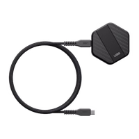 UAG bezvadu lādētājs 15W ar statīvu, saderīgs ar MagSafe - melns oglekļa