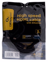 Gembird 3m HDMI M/M HDMI cable HDMI Type A (Standard) melns