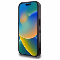 Mercedes MB divslāņu divkrāsu Magnētiskais viedtālruņa iPhone 16 Pro Max apvalks - zils