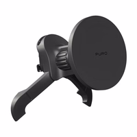 Puro regulējams automašīnas turētājs, saderīgs ar MagSafe - melns