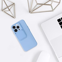 Camshield Soft viedtālruņa apvalks Iphone 13 Pro gaiši zils