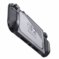 Tech-Protect MagMat viedtālruņa apvalks priekš Nintendo Switch 2 - melns un caurspīdīgs