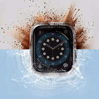 Uniq apvalks Nautic Apple Watch Series 7/8/9 45mm caurspīdīgs/balodis caurspīdīgs