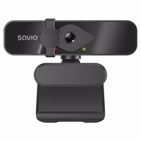 Savio CAK-06 webcam 3840 x 2160 pixels USB melns