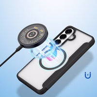 Dux Ducis Skin X Pro MagSafe saderīgs Maks Maciņš for Samsung Galaxy S26+ - melns