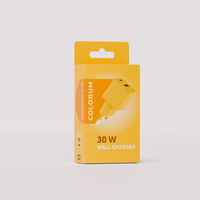 COLORUM wall lādētājs USB-A + USB-C PD 30W CLS30-AC-05 xYellow