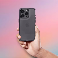 MATRIX CLEAR viedtālruņa apvalks IPHONE 12 melna